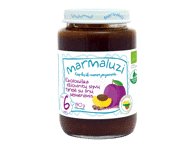 Ekologiška džiovintų slyvų tyrelė MARMALUZI (nuo 6 mėn.), 190 g