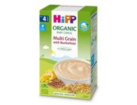 Ekologiška įvairių grūdų košė HIPP su grikiais (nuo 4 mėn.), 200 g