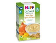 Ekologiška įvairių grūdų košė HIPP su moliūgais (nuo 6 mėn.), 200 g