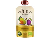 Ekologiška kriaušių, slyvų tyrelė RŪDOLFS, 4+ mėn., 110 g