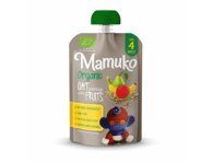 Ekologiška MAMUKO avižų košė su vaisiais nuo 4 mėn., 100 g