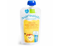 Ekologiška obuolių ir bananų tyrelė MARMALUZI, nuo 4 mėn., 90 g