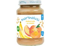 Ekologiška persikų, bananų, avižų košė MARMALUZI, 6 mėn, 190 g