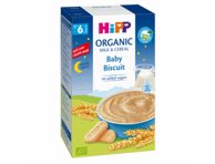 Ekologiška pieniška košė HIPP su sausainiais (nuo 6 mėn.), 250 g
