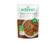 Ekologiška trijų lęšių sriuba ACTIVUS, 400 g