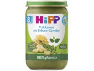 Ekologiška tyrelė makaronai su žirnių troškiniu nuo 8 mėn., 220 ml