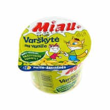 Ekologiška varškytė su vanile MIAU, 6 %, 100 g