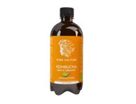 Ekologiška žaliųjų citrinų skonio žaliosios.arbatos gėrimas KOMBUCHA su imbierais, 400 ml