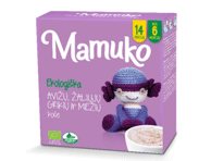 Ekologiškas avižų, šviesių grikių ir miežių kruopų mišinys MAMUKO KOŠĖ, 240 g
