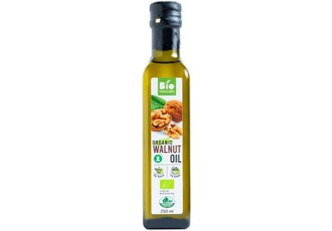 Ekologiškas graikinių riešutų aliejus BIONATURALIS, 250 ml