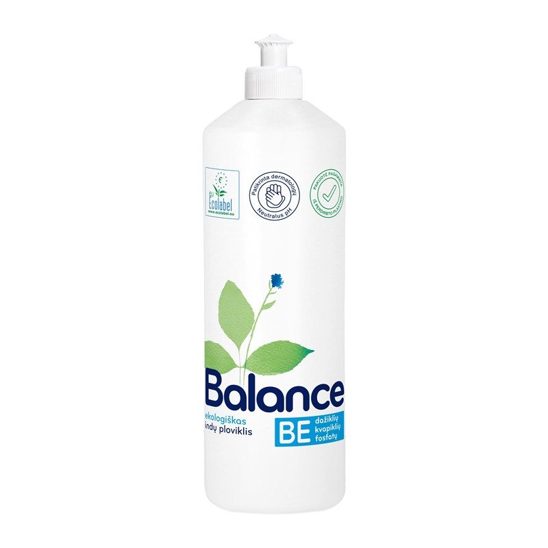 Ekologiškas indų ploviklis BALANCE, 900 ml