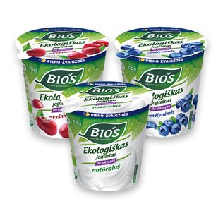 Ekologiškas jogurtas BIOS, 370 g