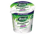 Ekologiškas jogurtas BIOS be laktozės, 3,8% rieb., 125 g