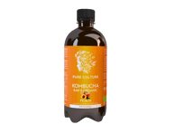 Ekologiškas persikų sk. baltosios arbatos gėrimas KOMBUCHA, 400 ml
