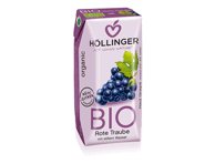 Ekologiškas raudonųjų vynuogių nektaras HOLLINGER BIO (60%), 200 ml