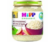 Ekologiškas ryžių ir obuolių pudingas HIPP (nuo 10 mėn.), 200 g