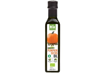 Ekologiškas šaltai spaustas moliūgų sėklų aliejus BIONATURAL, 250 ml