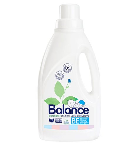Ekologiškas skystas skalbiklis BALANCE, 17 skalbimų, 1 l