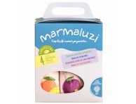 Ekologiškas vaisinių tyrelių MARMALUZI rinkinys Nr. 1 nuo 6 mėn., 360 g