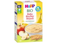 Ekologiški BIRCHERIO dribsniai HIPP (nuo 6 mėn.), 250 ml