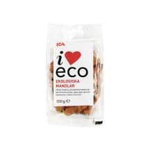 Ekologiški migdolų riešutai I LOVE ECO, 100 g