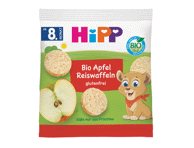 Ekologiški obuolių paplotėliai HIPP (nuo 8 mėn.), 30 g