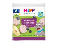 Ekologiški ryžių ir mėlynių paplotėliai HIPP (nuo 8 mėn.), 30 g