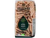 Ekologiški visų grūdo dalių makaronai DELVERDE PENNE (vamzdeliai), 500 g