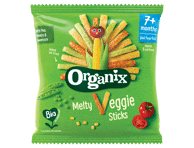 Ekologiškos daržovių lazdelės ORGANIX, nuo 7 mėn., 15 g
