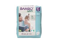 Ekologiškos sauskelnės BAMBO NATURE 6 (16+ kg), 20 vnt