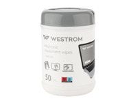 Ekrano ir optikos valymo servetėlė WESTROM, 1 vnt