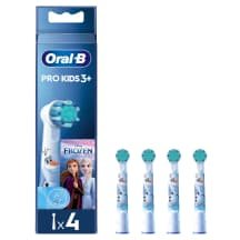 El. dantų šep. galv. ORAL-B FROZEN, 4 vnt