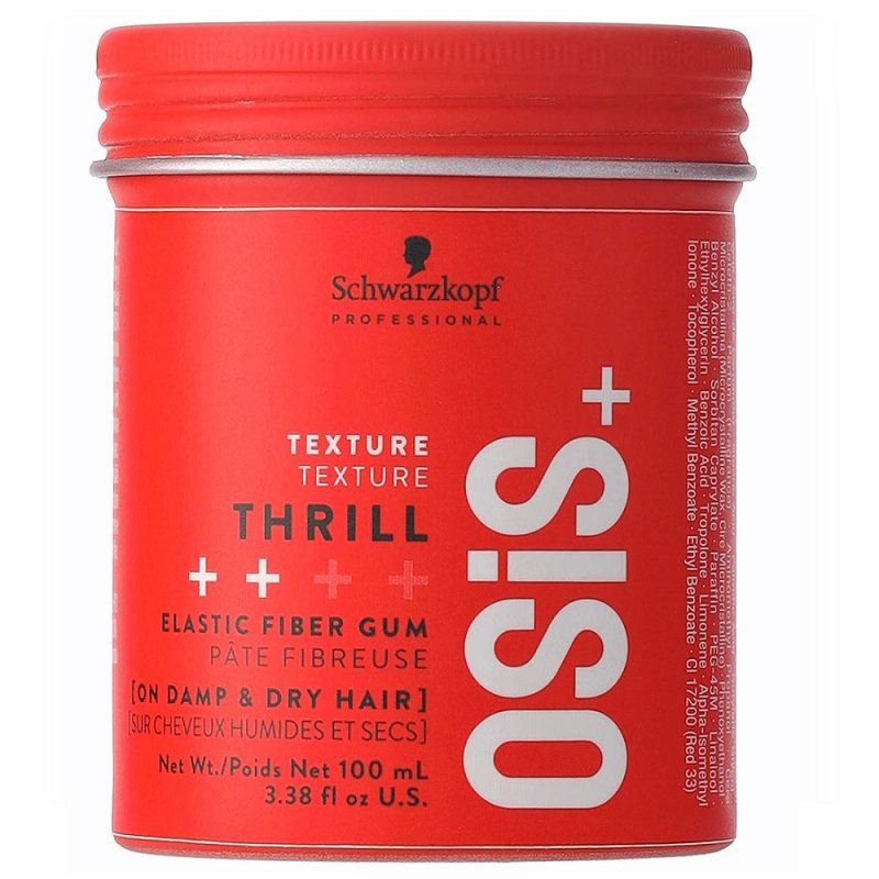 Elastinga pluoštinė plaukų guma Schwarzkopf Professional Osis+ Thrill, 100 ml