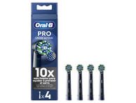 Elektrinio dantų šepetėlio galvutės ORAL-B Cross Action Black Pro, 4 vnt