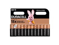 Elementai DURACELL AA, 12 vnt