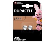 Elementai DURACELL LR44, 1,5 V, 2 vnt., 2 vnt