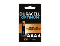 Elementai DURACELL OPTIMUM AAA, 4 vnt., 4 vnt