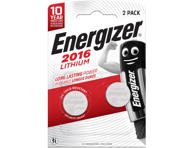Elementai ENERGIZER Lithium CR2016, 2 vnt
