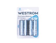 Elementai WESTROM D, R20, 1,5 V, 2 vnt., 2 vnt