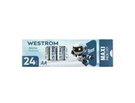 Elementai WESTROM LR6, AA, 24 vnt., 24 vnt