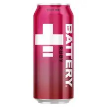 En. gėrimas su saldikliu BATTERY RUBY, 0.5 l