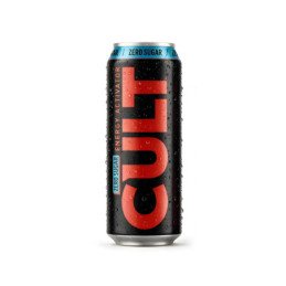 Energ. gėr. CULT, ORIGINAL ZERO SUGAR, gaz., skard., 500 ml