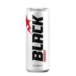 Energetinis gėrimas BLACK ENERGY be cukraus, skardinė, D, 250 ml