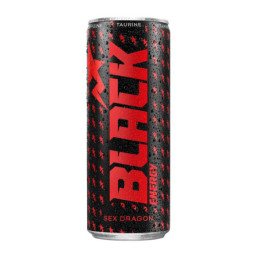 Energetinis gėrimas BLACK Sex dragon energy, skardinė, 250 ml