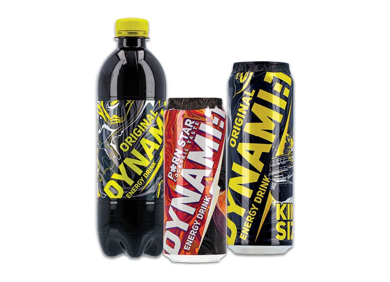 Energiniams gėrimams DYNAMIT, 500 ml