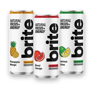 Energinis gėrimas BRITE (3 rūšių), 330 ml