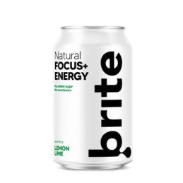 Energinis gėrimas BRITE, nat., citrinos ir laimo sk., 330 ml