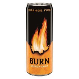 Energinis gėrimas BURN, ORANGE, gazuotas, skard., 250 ml