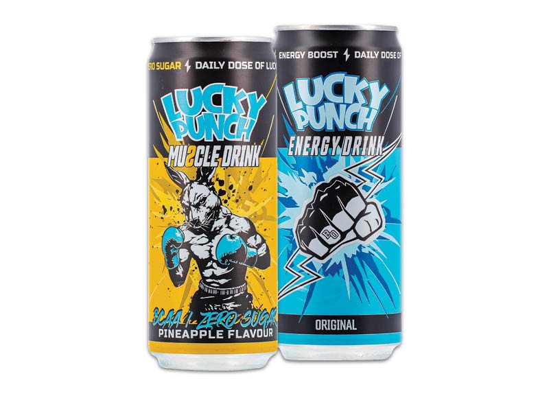 Energinis gėrimas LUCKY PUNCH, 330 ml