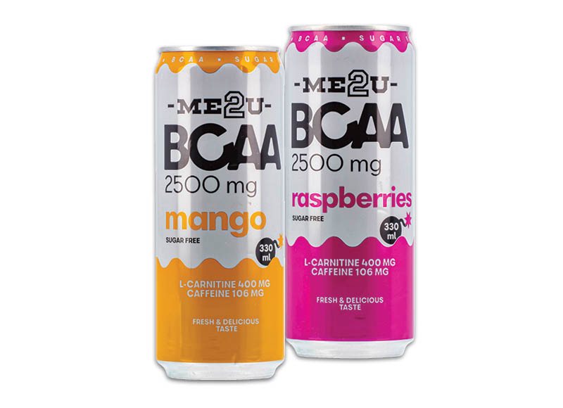 Energinis gėrimas ME2U BCAA, 0.33 l